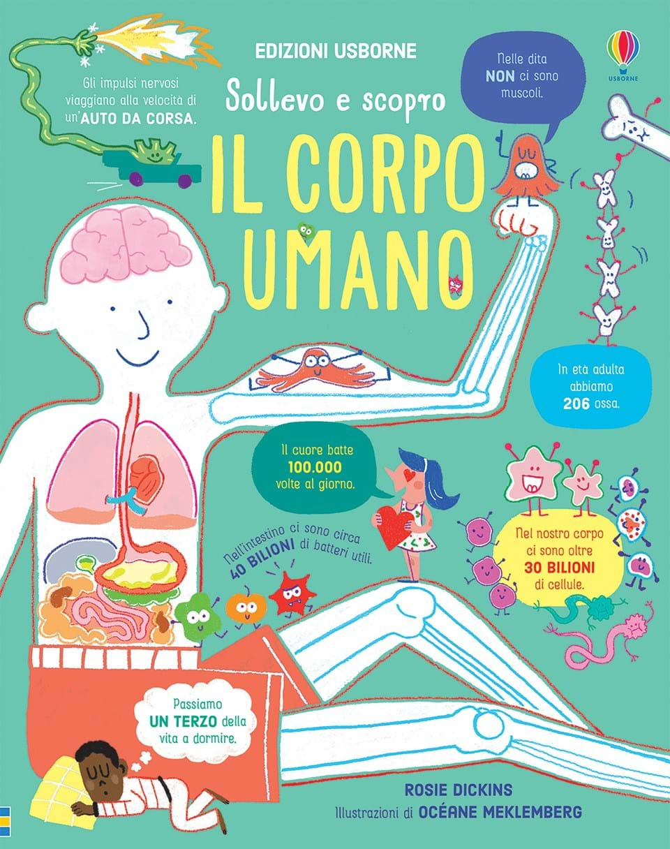 Alla scoperta del corpo umano con Usborne edizioni